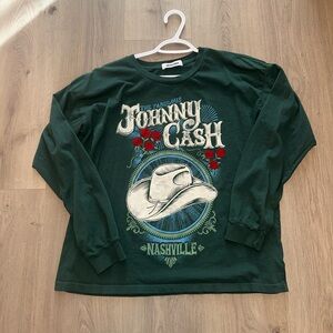 Johnny Cash daydreamer long sleeve